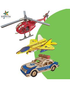 3 u 1 (avion, helikopter, policijski automobil) - 239-1
