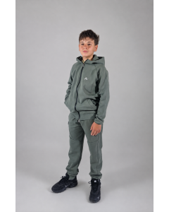 NESH Softline - Dukserica Kids - Pike Zip - Regular - BC Maslinasto Zelena
