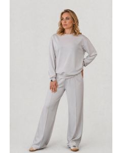 NESH Movelux - Komplet Women - Model O-Izrez - Oversized - PC White Off