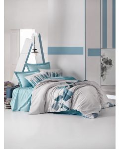 DEKOR DOM Posteljina Simple set double CB Mode Line Nesto - 023608