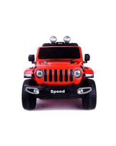 EUROBAJK Dečji automobil na akumulator Jeep Wrangler 4x4, crvena - 9284-1