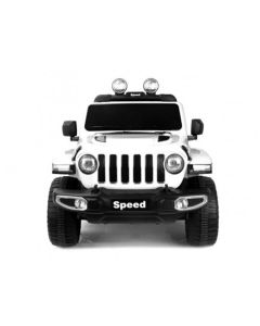 EUROBAJK Dečji automobil na akumulator Jeep Wrangler 4x4, bela - 9277