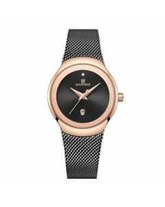 Naviforce Ženski ručni sat Kvarcni mehanizam crni NF5004 - nf5004crni