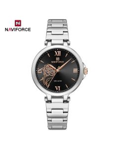 Naviforce Ženski ručni sat Kvarcni mehanizam crni NF5060 - NF5060 CRNI