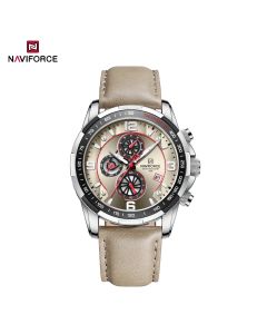 Naviforce Muški ručni sat Kvarcni mehanizam bež NF8020L - NF8020L bež