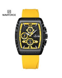 Naviforce Muški ručni sat Kvarcni mehanizam Žuti NF8025 - NF8025 ŽUTI
