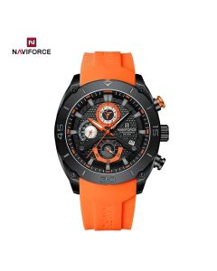 Naviforce Muški ručni sat Kvarcni mehanizam narandžasti NF8038 - NF8038  narandžasti