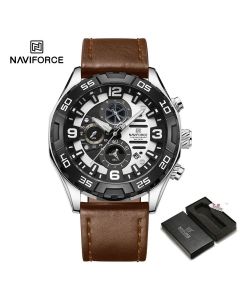 NF8043 Muski sat NAVIFORCE braon - NF8043 BRAON