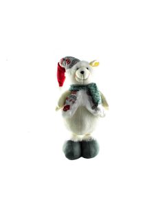 Novogodišnja figura Beli meda NY103 - 8605038448590