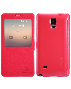 Maska za Samsung Note 4/ N910F na preklop Nillkin Fresh crvena - 013171