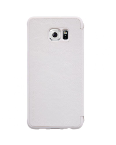 Maska za Samsung S6 Edge+/ G928 bela na preklop Nillkin Qin - 010190