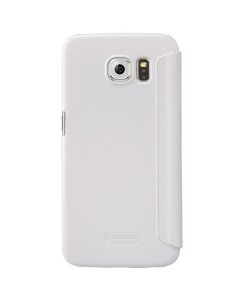 Maska za Samsung S6 Edge+/ G928 na preklop Nillkin Sparkle bela - 008385