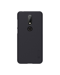 Maska za Nokia 61 Plus/ X6 crna Nillkin Super Frosted Shield - 029303