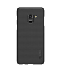 Maska za Samsung A8 Plus/ A730 (2018) crna Nillkin Super Frosted Shield - 024215-1