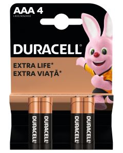 DURACELL Baterija AAA DURALOCK 4K, 4 kom - NL508180