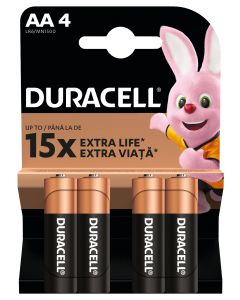 DURACELL Baterija AA LR6/MN1500, 4 kom - NL508188