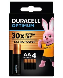 DURACELL Baterija AA Optimum, 4 kom - NL508307