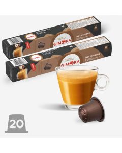 GIMOKA Kapsule za kafu NESPRESSO IN ALLUMINIO NOCCIOLINOAL/T 20 kom - 45243176026342