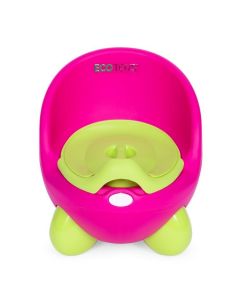 ECO TOYS Noša sa uklonivim umetkom, roze/zelena - PP112 PINK-GR