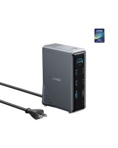 ANKER Prime Docking Stanica 160W, 14u1, Dual Display, siva