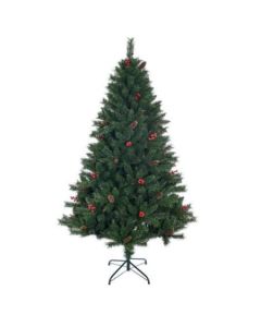 Novogodišnja jelka sa šišarkama 180cm