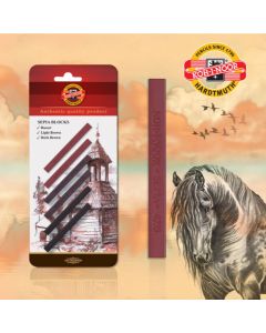 KOOH-I-NOOR Grafitni blok Sepia blister card 4392 - NS06341