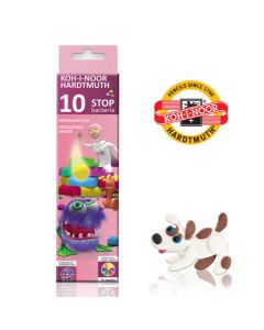 KOOH-I-NOOR Plastelin antibakterijski, set 1/10 131810