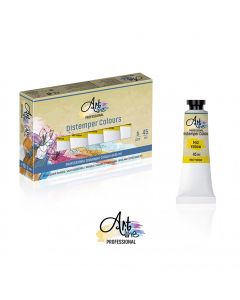 ARTLINE Tempera medijum žuta 6kom 45ML - ART016