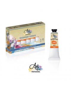 ARTLINE Tempera orange 6kom 45ML - ART017