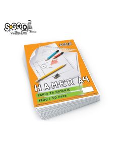 S-COOL Hamer papir A4 50 listova SC116 - SC116