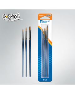 S-COOL Četkice za akvarel, set 2,4,6 sc267