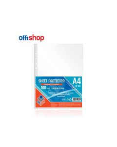 OFFISHOP Folija sa perforacijom A4 60mic Crystal Clear OF108 - NS24633