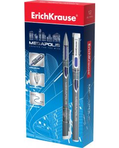 ERICH KRAUSE Gel olovka Megapolis, plava 92 - NS25414