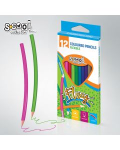 S-COOL Drvene bojice Flexy SC599, SET 1/12 - NS26282