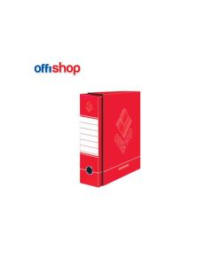 OFFISHOP Registrator sa kutijom A4 crveni OF326 - NS26909