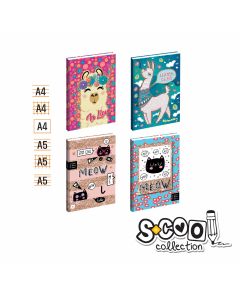 S-COOL Sveska Funny, premium, A4 linija sc1146 - NS28092
