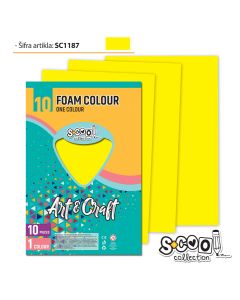 S-COOL Eva pena žuta, set 1/10 sc1187 - NS28517
