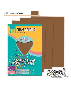 S-COOL Eva pena svetlo braon, set 1/10 sc1194 - NS28524