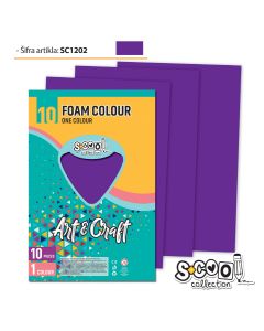 S-COOL Eva pena ljubičasta, set 1/10 sc1202 - NS28532