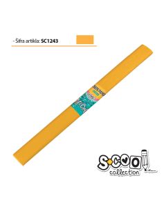 S-COOL Krep papir, tamno žuti sc1243-10 kom set - NS28574