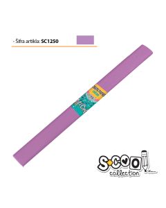 S-COOL Krep papir, svetlo ljubičasti sc1250-10 kom set - NS28581
