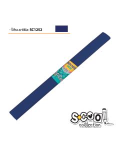 S-COOL Krep papir, tamno plavi sc1252-10 kom set - NS28583