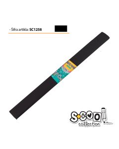 S-COOL Krep papir, crni sc1258-10 kom set - NS28589