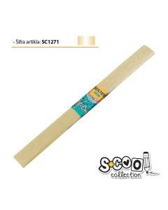 S-COOL Krep papir, biser zlatni sc1271-10 kom set - NS28602
