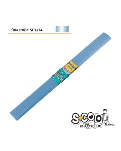 S-COOL Krep papir, biser srebrni sc1274-10 kom set - NS28605