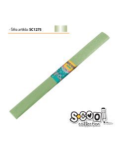 S-COOL Krep papir, biser zeleni sc1275-10 kom set - NS28606
