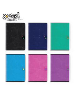 S-COOL Sveska Like, premium, A4 linije SC1406 set 1/10, miks dezena - NS28846