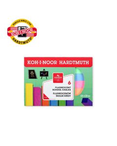 KOOH-I-NOOR Kreda Fluo, set 1/6 - NS29020