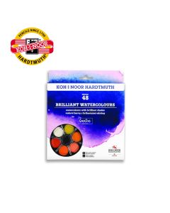 KOH-I-NOOR Vodene boje Brilijant, set 1/48