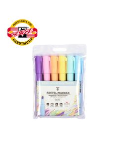 KOH-I-NOOR Tekst marker Pastel, set 1/6 - NS29024